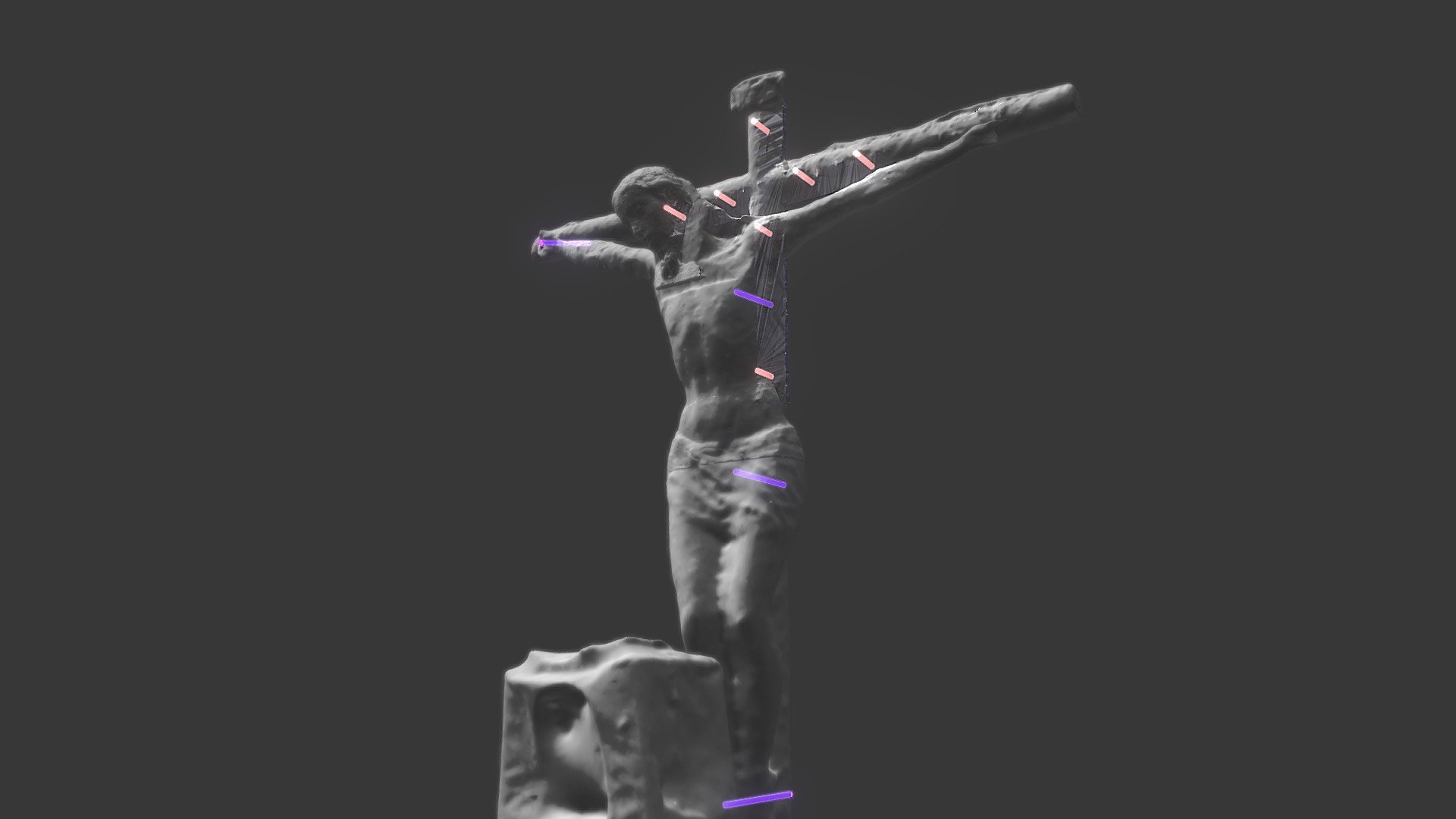 Estructura portante Sangre de Cristo — Sketchfab embed 3D viewer