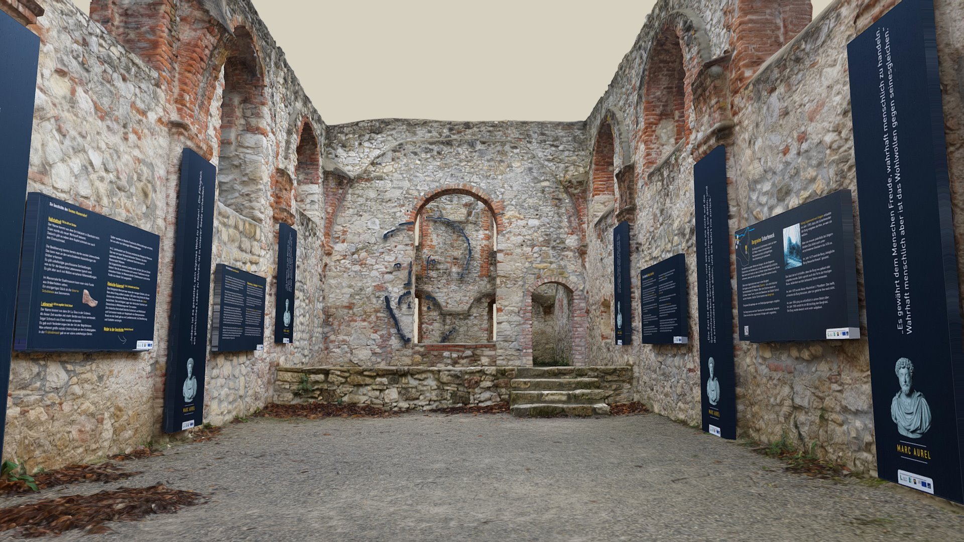 Leopoldskapelle — Sketchfab embed 3D viewer