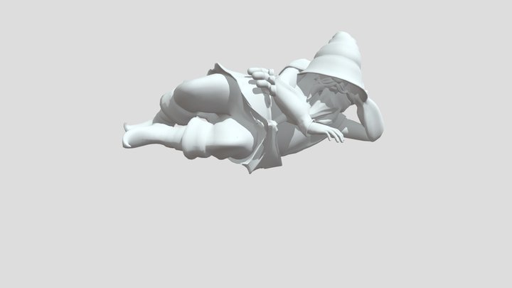 Dwarfo - Relax Position 3D Model