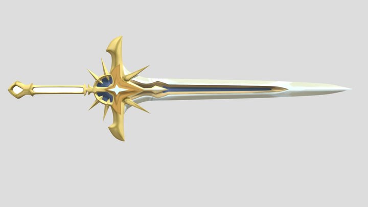 Awakened Lucius Sword 3D Model