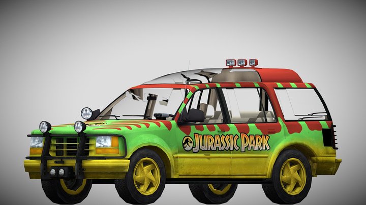 1992 Ford Explorer XLT – Kostenloses 3D-Modell STL