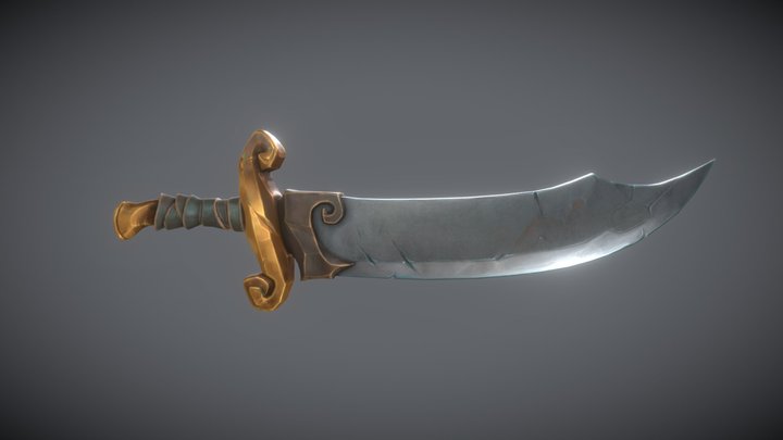 Gangplank's Sabre 3D Model