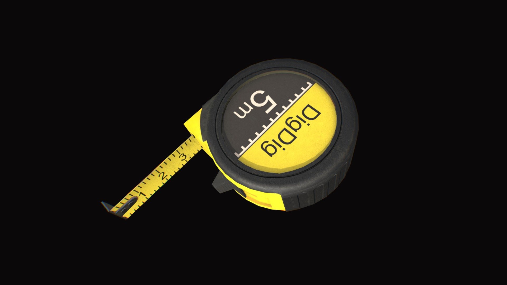 Tape measure (lowpoly)