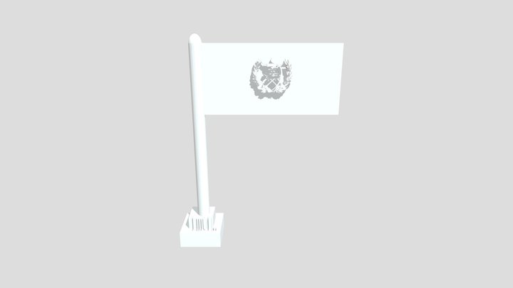 Bandera 3D Model