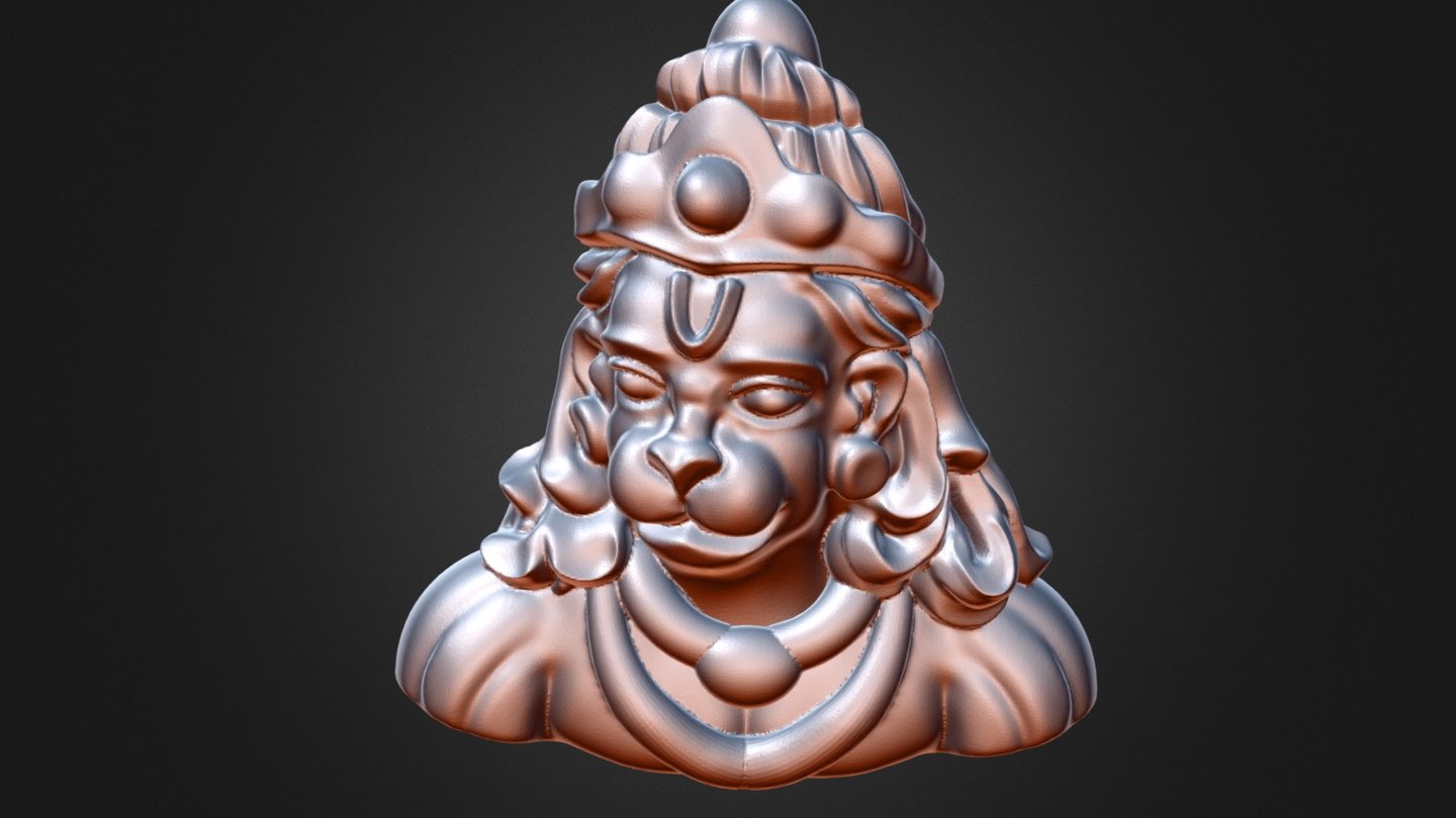 Hanuman II - 3D model by Sasikumar (@sasimaya2008) [39fd6bc] - Sketchfab