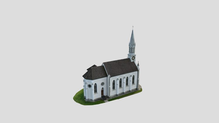 Kapelle St. Jost Aerospot 3D Model