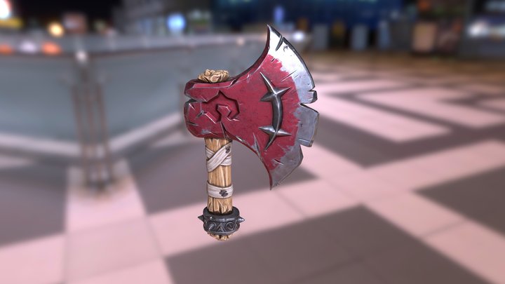 Axe Danny M 3D Model