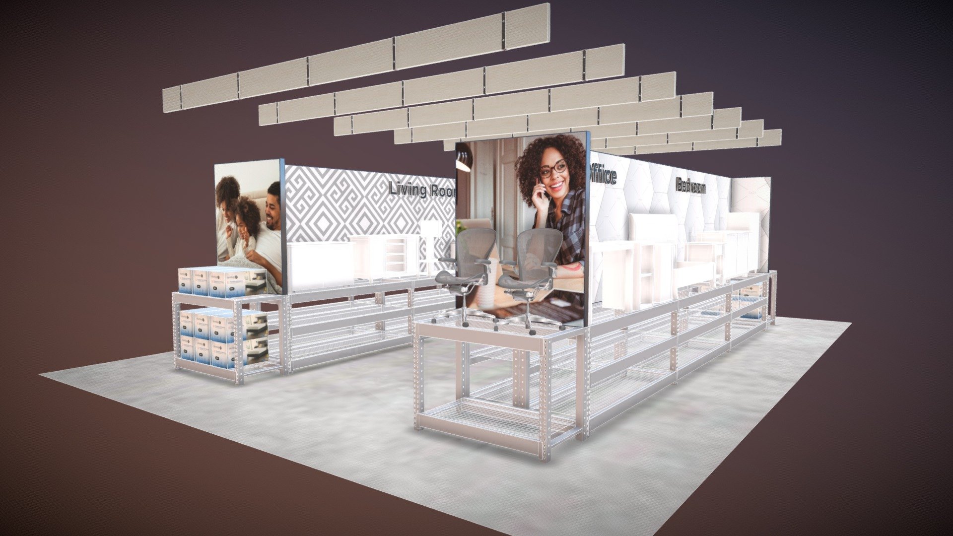 Walmart 3D model by clarity_retail [39fea2b] Sketchfab