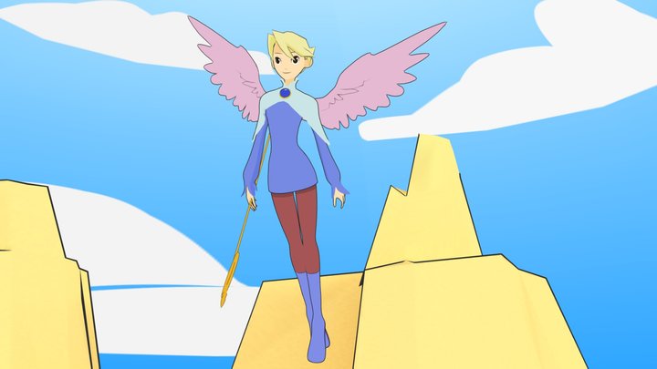 Princess Nina of Wyndia 3D Model