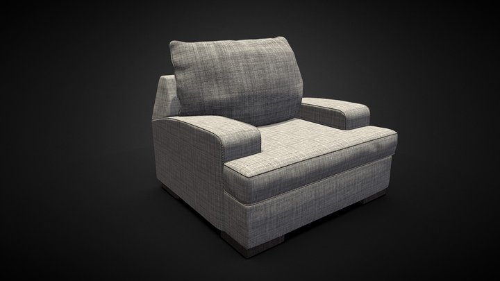 sofa seat 3D Model
