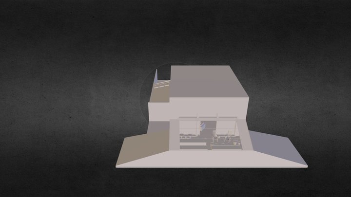 Hermans House main room 3D Model