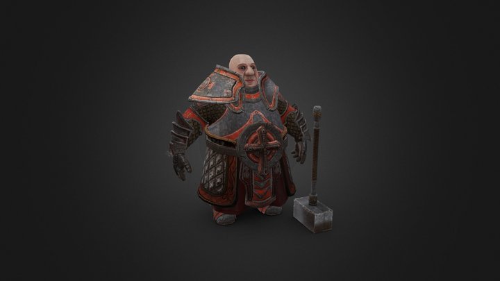 martinLuther.obj 3D Model
