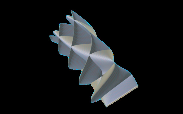 3D lisssajous curve 3D Model