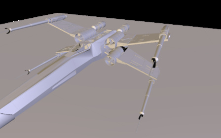 XWing Fighter.obj 3D Model