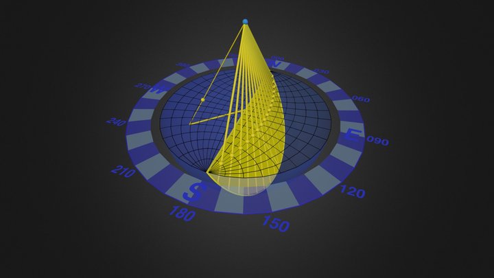 Stereonet: Projecting a Plane 3D Model