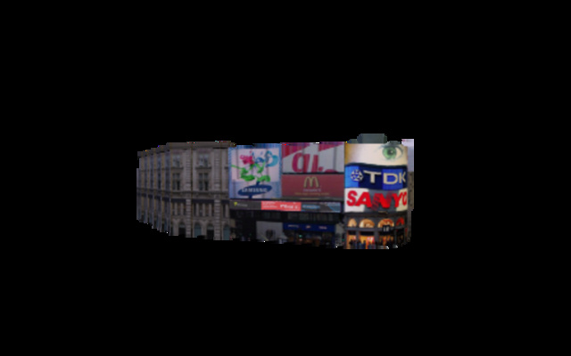 Piccadilly Circus 3D Model