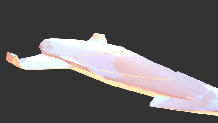 Spaceship 1 3D Model