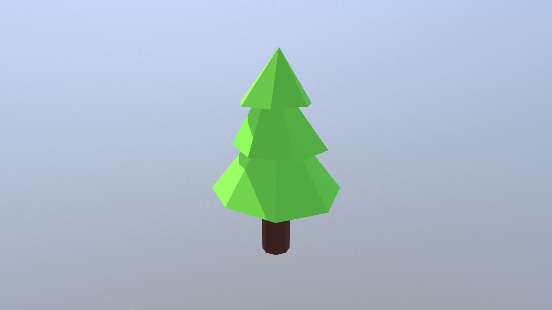 Low Poly Arvore Tree