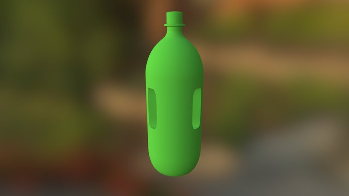 Bottle With Handle 3D Model