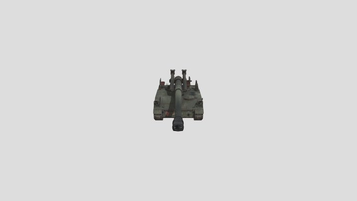 M110 howitzer – Modello 3D gratuito STL