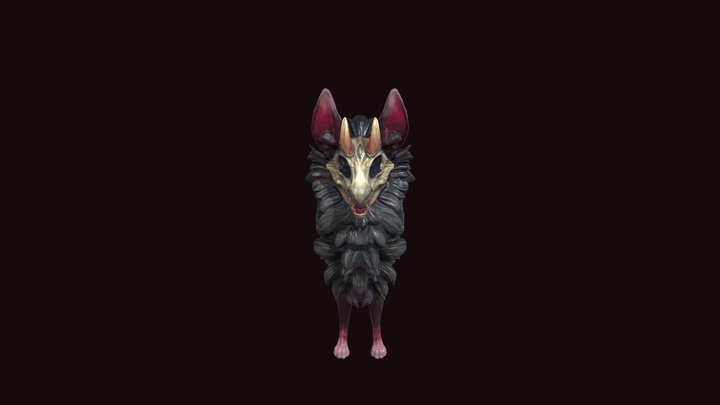 Skull demon 3D Model