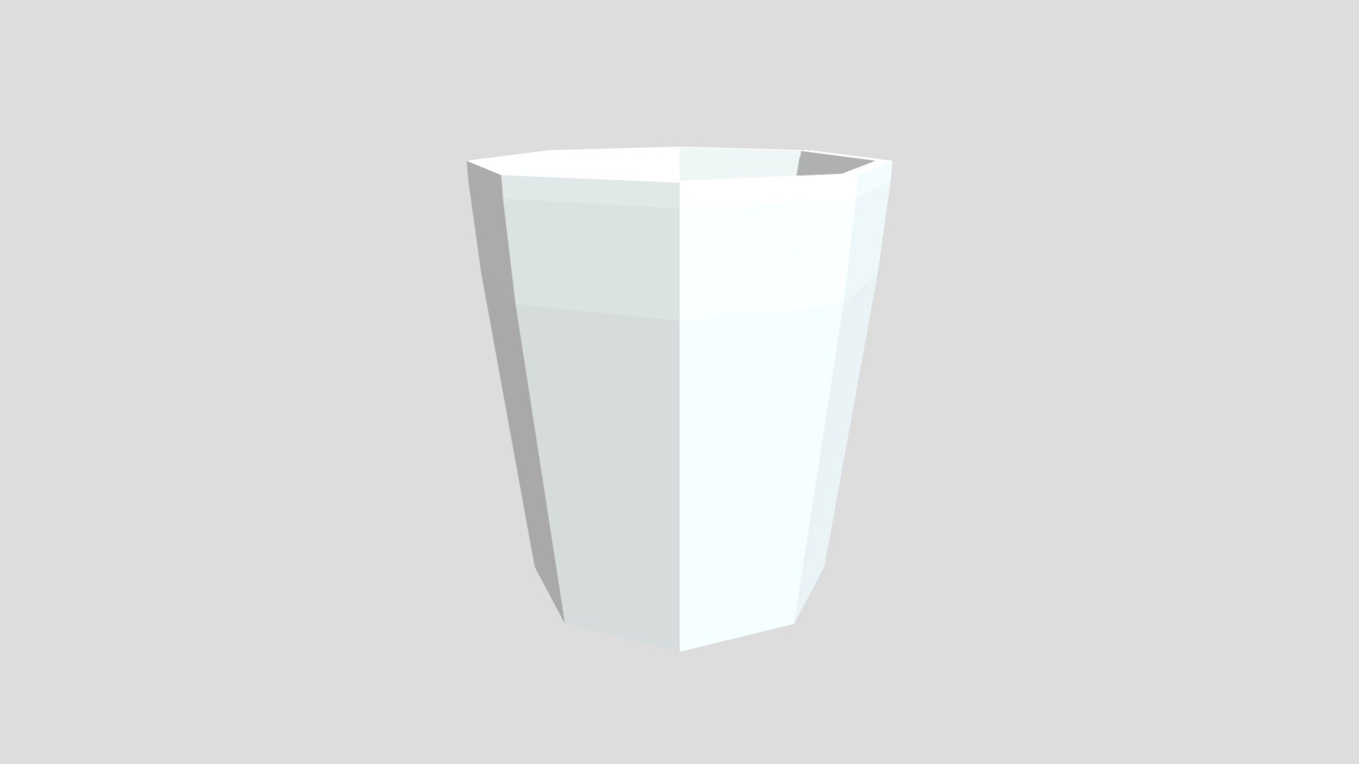 Shot glass from Poly by Google