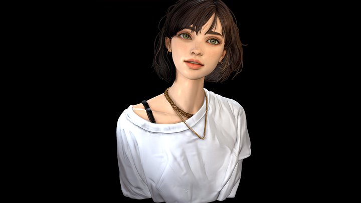 Girl Ia 4 – Free 3D Model STL