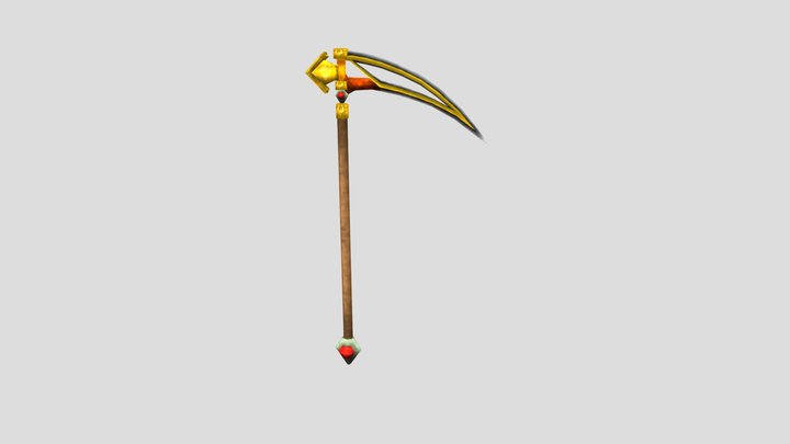 (A08) Scythe 3D Model