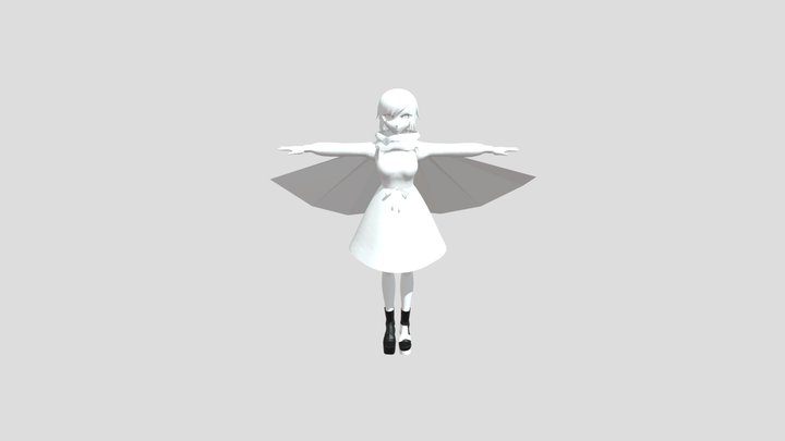 Ruby Rose Vroid 3D Model