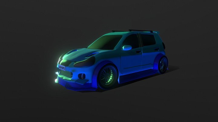 Suzuki Alto K10 3D Model