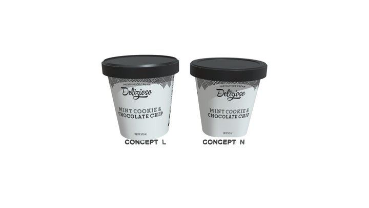 Pint Pair - 14oz 3D Model
