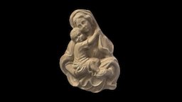 Madonna and Child (check also in wireframe) 3D Model
