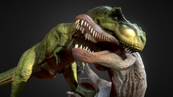 The king claims his throne 3D Model