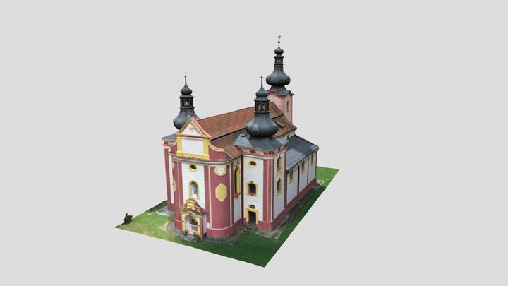 Church Strasin 3D Model