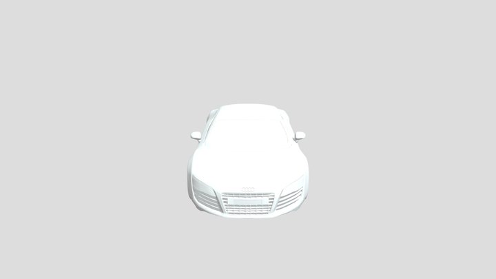 Jeremy George Lake Charles Audi R8 3D Model
