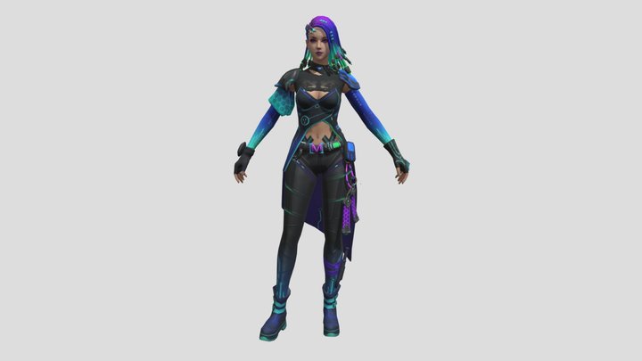 Free Fire Moco 3D Model 3D Model