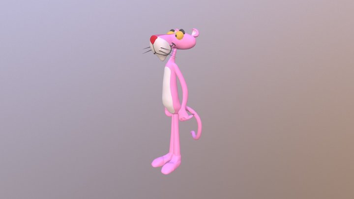 Pink Panther 3D Model