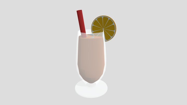 Lemonade 3D Model