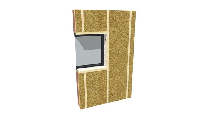 IWI System With Plasterboard - Step 4 3D Model