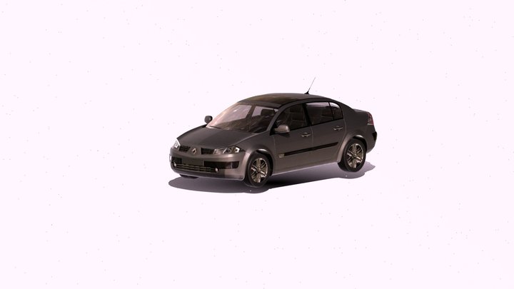 Renault_Megane 3D Model