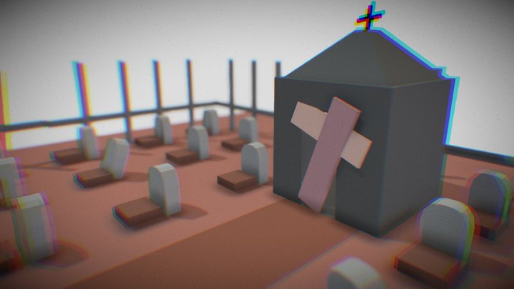 Cimeteriosinistro_lowpoly – Free 3D Model STL