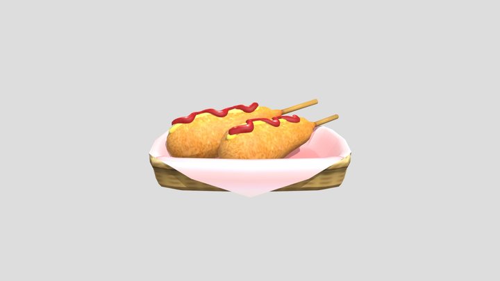 [Cooking Mama 4: Kitchen Magic] Corn Dog – Modello 3D gratuito STL