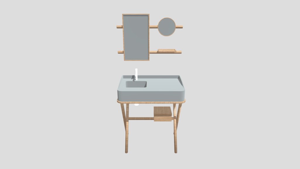 Modern Bathroom Set