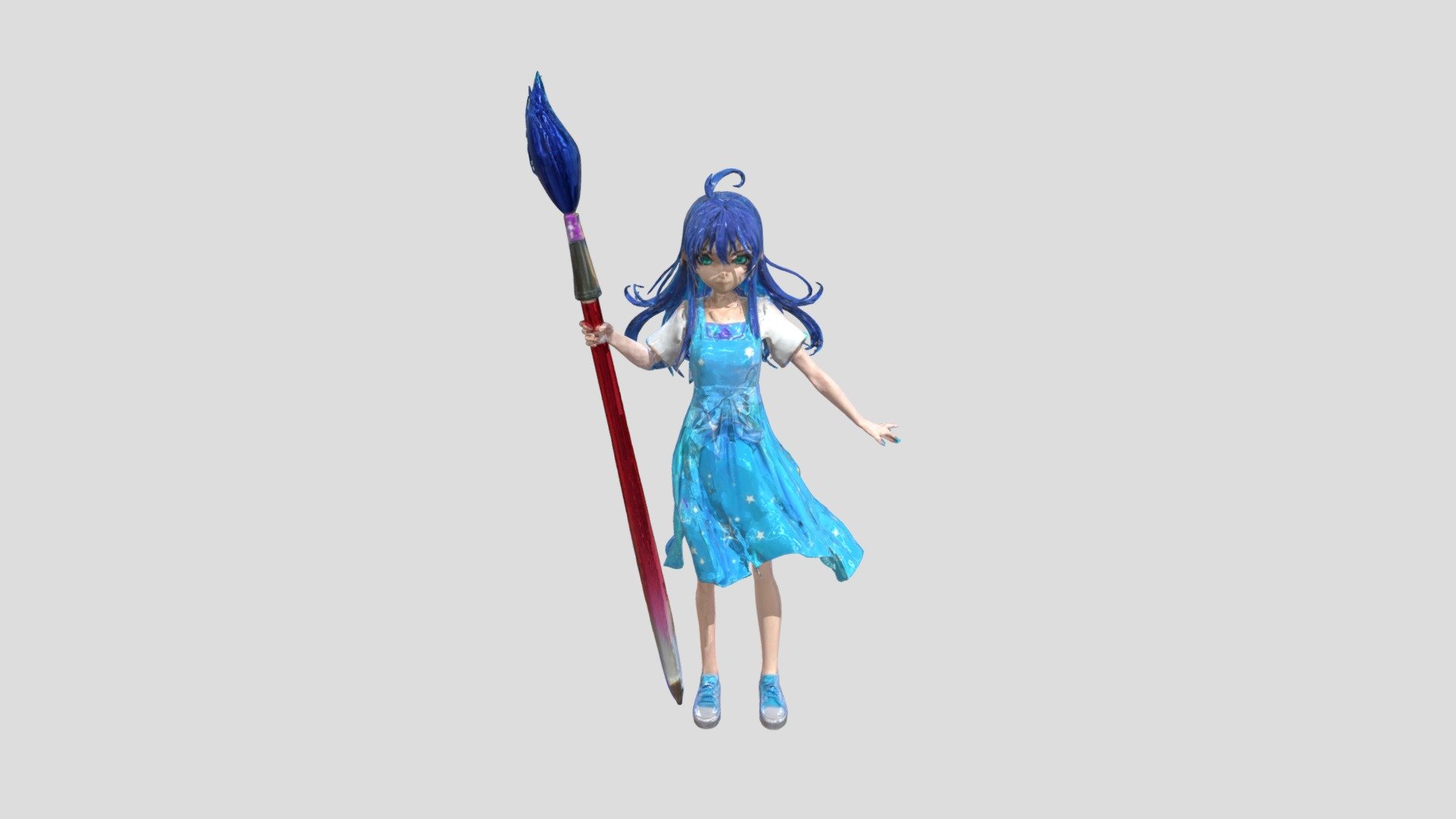 Aya - Download Free 3D model by abidsharif216 (@abidsharif216