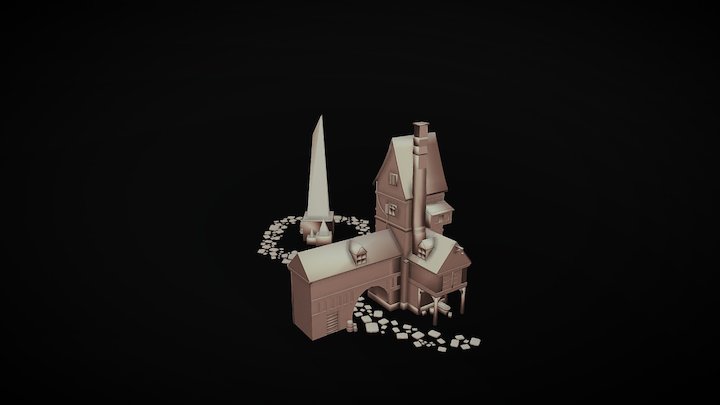 Arch And Centre Piece 3D Model