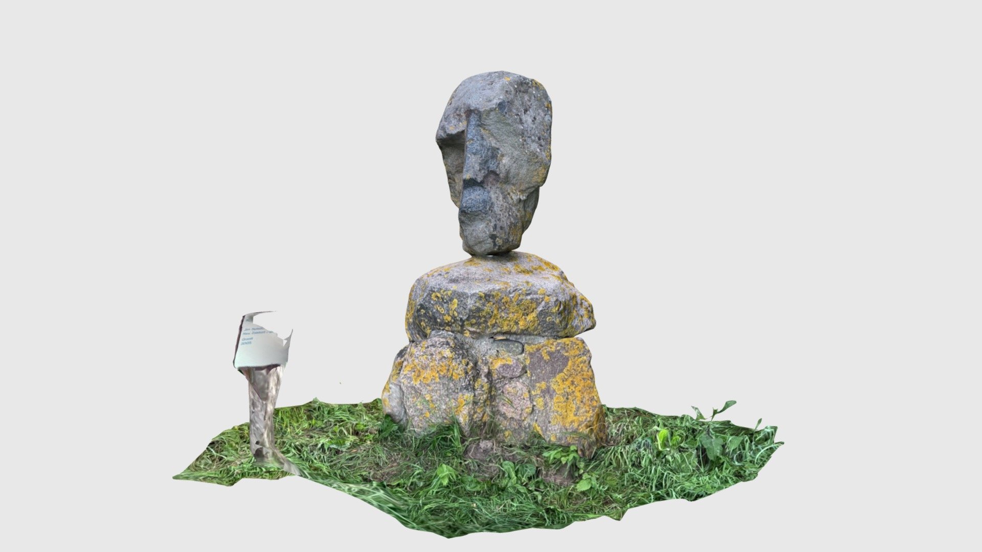 Skulptur Artist Curator Wilfried Duwentester