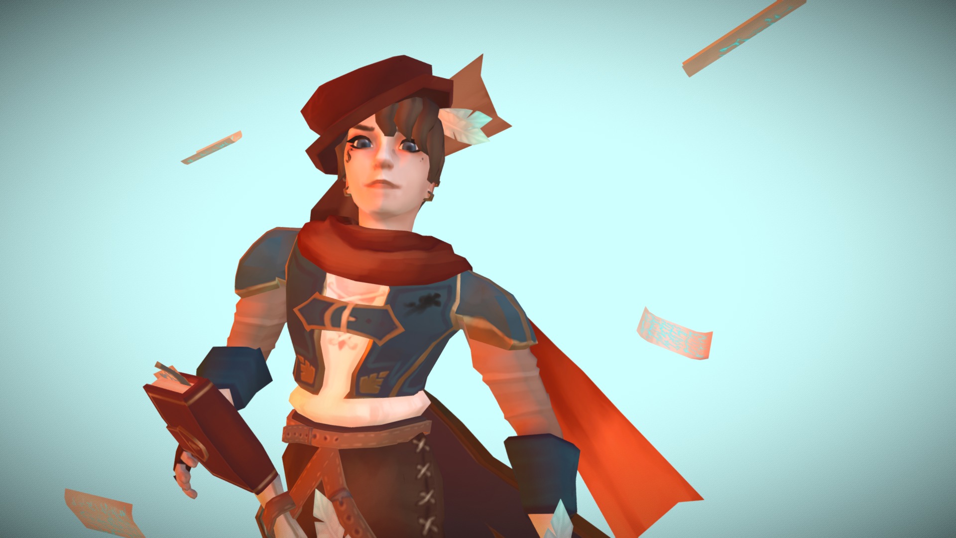 Scribe 3D model by Siobhan_Clair.fbx (SiobhanClair) [3a0f742