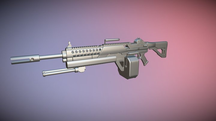 Devotion from Apex Legends - High Poly Model 3D Model