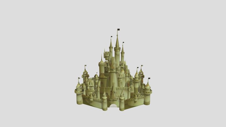 🏰 Disney 3D Model