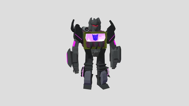 Soundwave War For Cybertron 3D Model